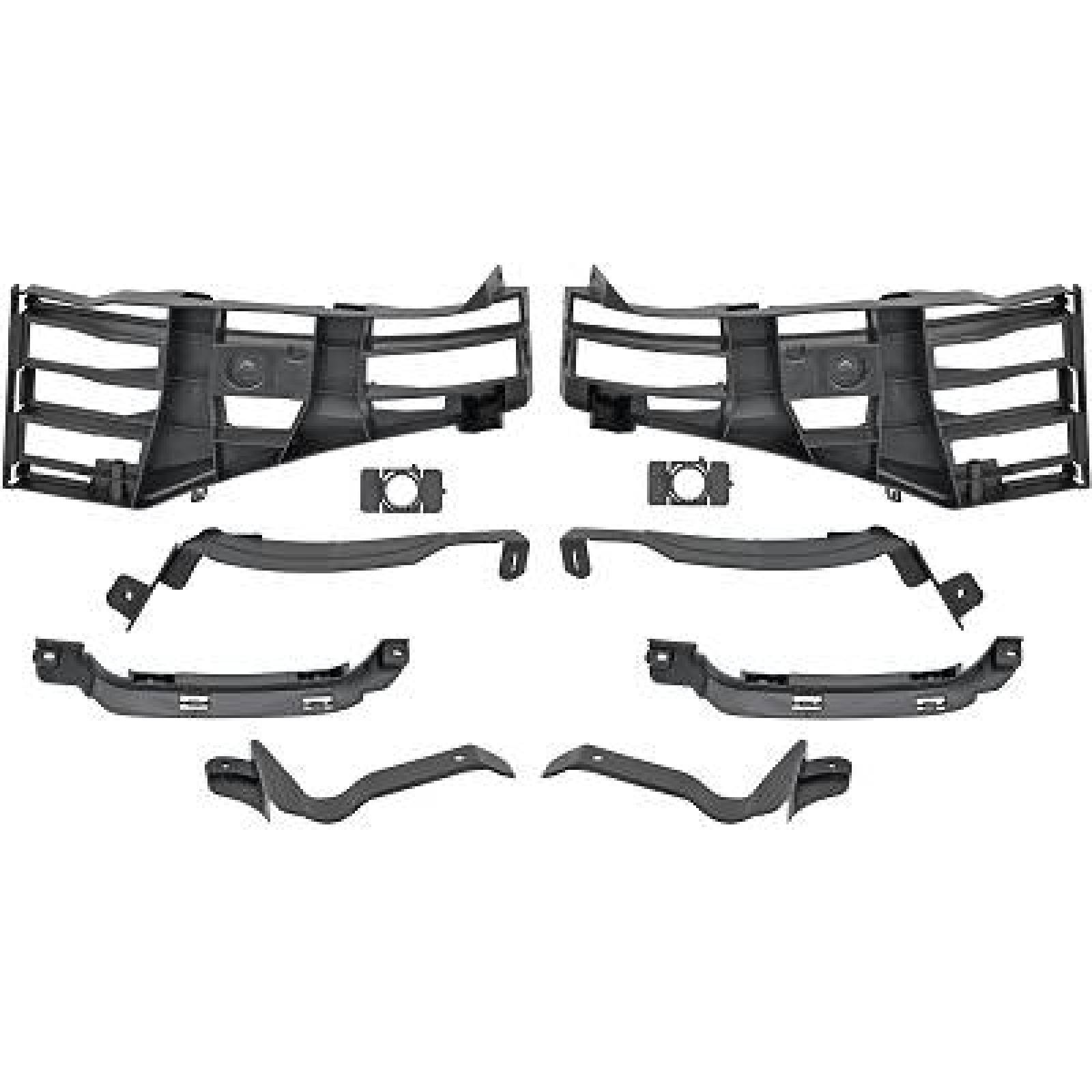 Kit de montagem, pára-choques Traseiro para Mercedes Classe S W221 05-09