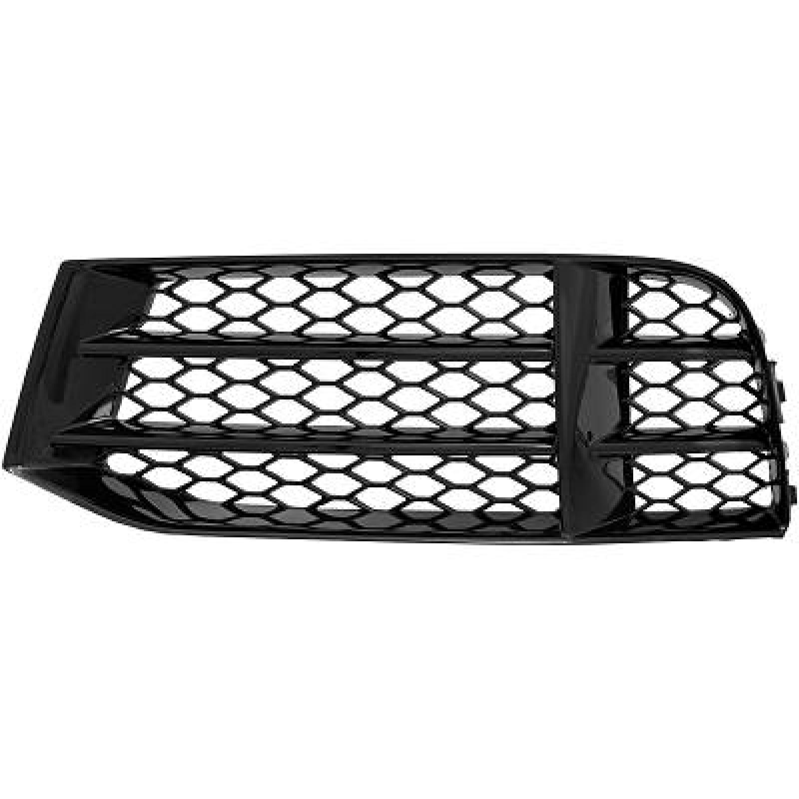 Grelha de ventilador, pára-choques Dianteiro para Audi A5 03.07-01.11