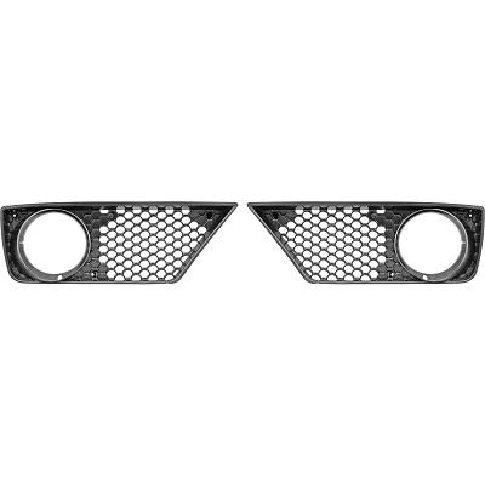 Grelha de ventilador, pára-choques Dianteiro para Mercedes Classe E E220-500 W211 06-09