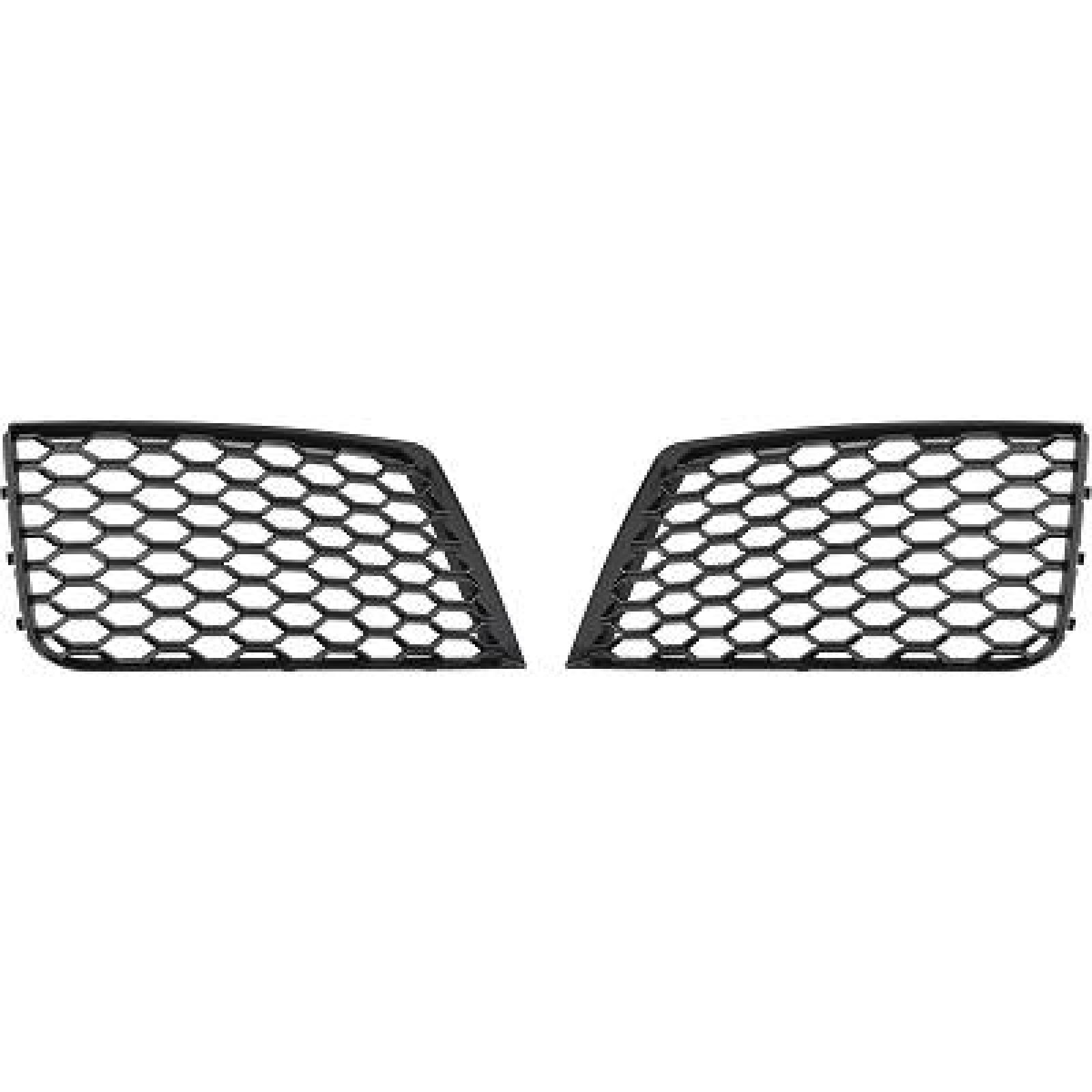 Grelha de ventilador, pára-choques Dianteiro para Audi A3 Berlina/Sportb./Cabrio 12-16