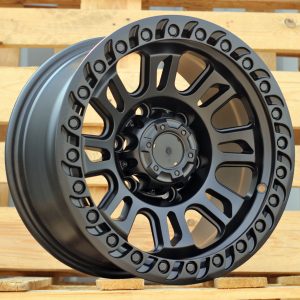 Jante 4X4 15x8 ET 6x139,7 - Black Half Matt