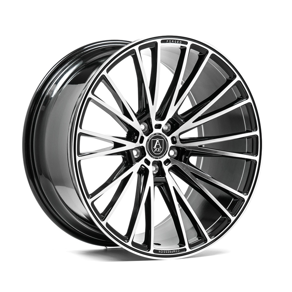 Jante 1AV CF2 19x9,5 ET40 5x108 - GLOSS BLACK & POLISHED
