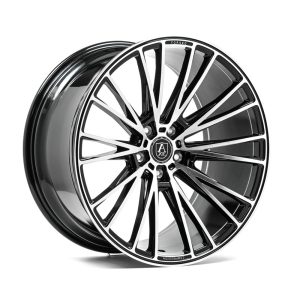 Jante 1AV CF2 21x10,5 ET25 5x108 - GLOSS BLACK & POLISHED