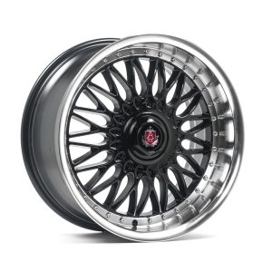 Jante 1AV EX10 18x8 ET40 4x98 - GLOSS BLACK & POLISHED
