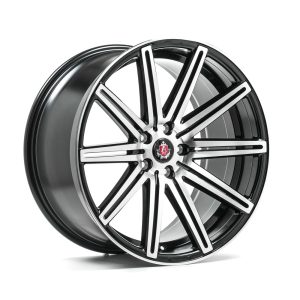 Jante 1AV EX15 19x9,5 ET40 5x108 - GLOSS BLACK & POLISHED