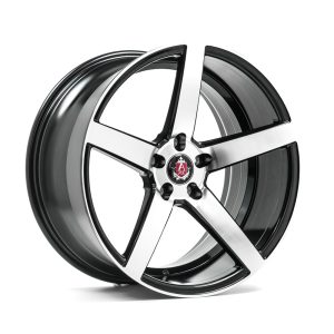 Jante 1AV EX18 18x8 ET40 5x108 - GLOSS BLACK & POLISHED