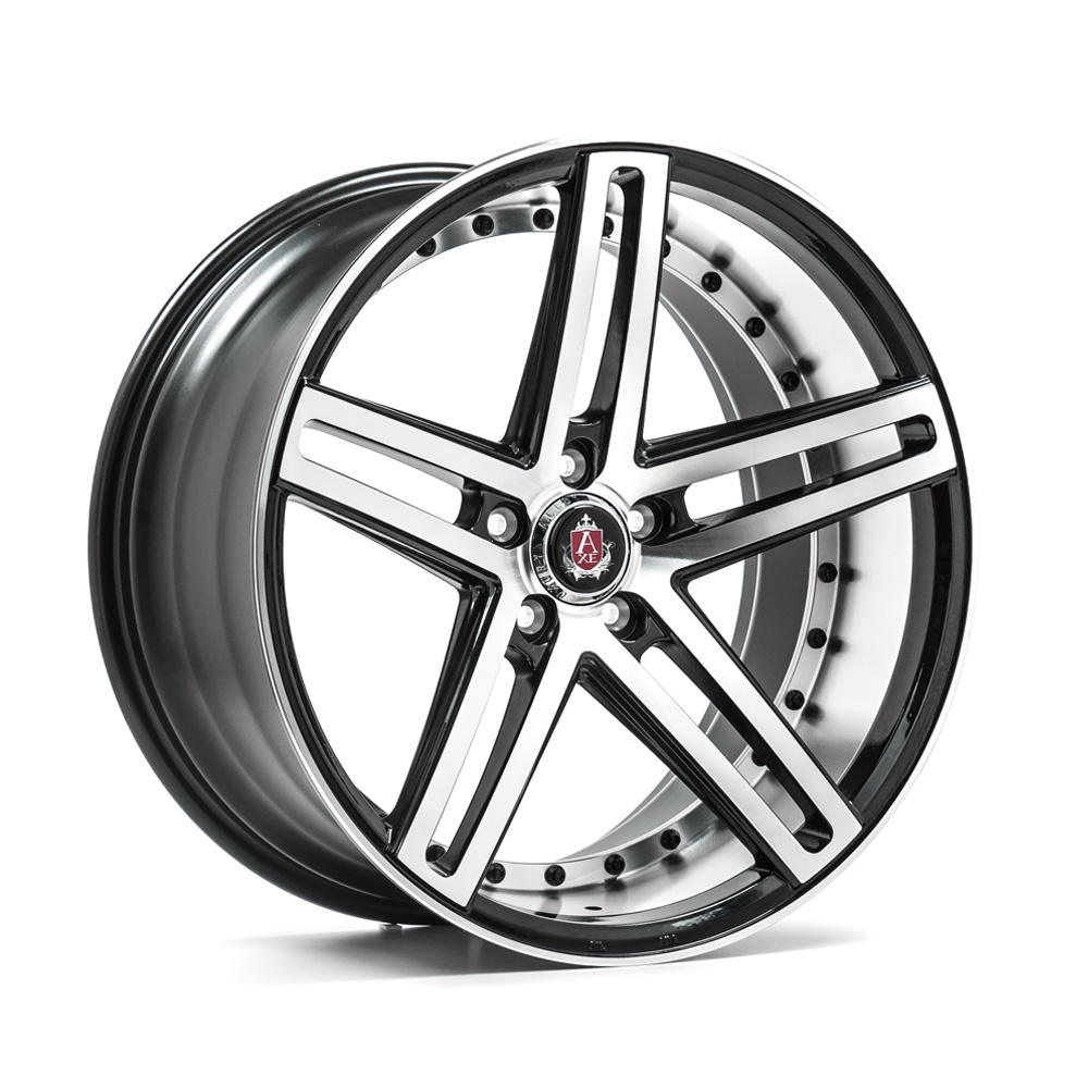 Jante 1AV EX20 22x9 ET20 5x108 - GLOSS BLACK & POLISHED