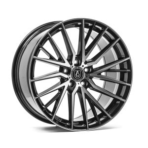 Jante 1AV EX40 20x10 ET40 5x108 - GLOSS BLACK & POLISHED