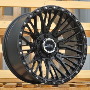 Jante 4X4 20x10 ET-18 6x139,7 - Black Half Matt