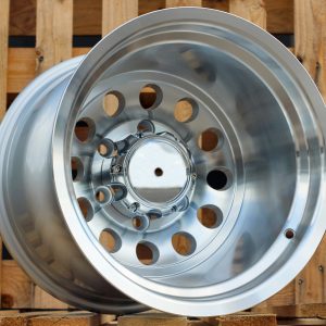 Jante 4X4 15x12 ET-72 6x139,7 - Machined Silver