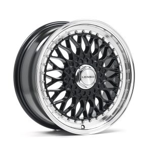 Jante 1AV BSX 15x7 ET20 4x98 - GLOSS BLACK & POLISHED
