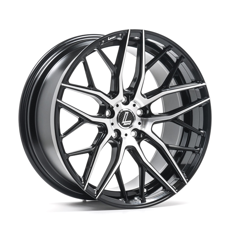Jante 1AV CQA 19x8,5 ET42 5x108 - GLOSS BLACK & POLISHED