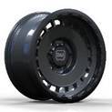 Jante RACIN 17x8,5 ET 6x139,7 - Black Matt+Polished Lip