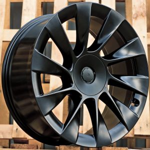 Jante Tesla 20x9,5 ET45 5x114,3 - Black Half Matt