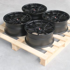 Jante JR Wheels Complete Sets 17x8 ET35 5x100 - Black