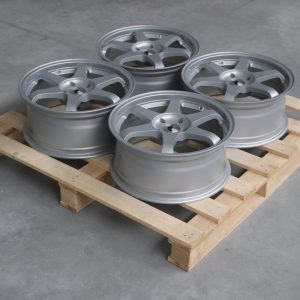 Jante JR Wheels Complete Sets 18x8 ET40 5x120 - Silver
