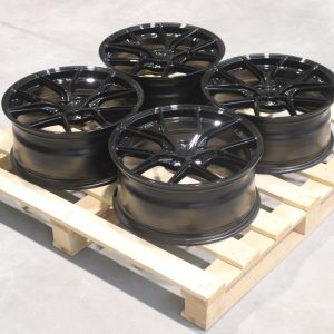 Jante JR Wheels Complete Sets 18x8 ET35 5x112 - Black