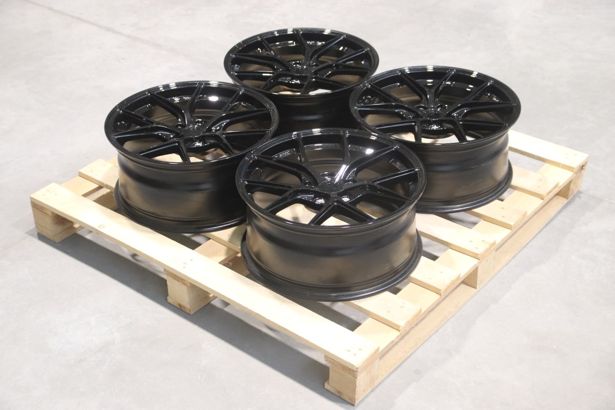 Jante JR Wheels Complete Sets 18x8 ET35 5x112 - Black