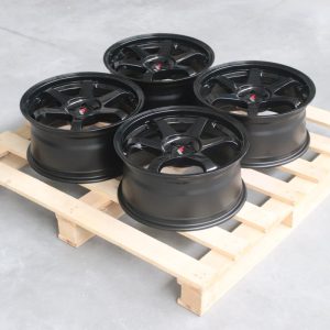 Jante JR Wheels Complete Sets 17x8 ET35 5x100 - Black