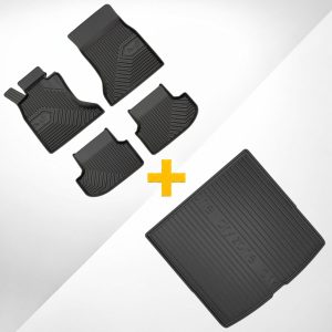 PACK TAPETES INTERIORES NO.77 + MALA DRYZONE BMW SERIE 5 F11 LCI CARRINHA 2013-2017