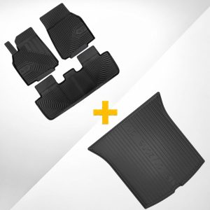 PACK TAPETES INTERIORES NO.77 + MALA DRYZONE TESLA MODEL Y 2025-2026