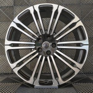 Jante Pesa Wheels PW5935 22×9,5 ET35 5×120 – Black Machined Face - Image 2