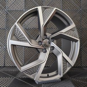 Jante Pesa Wheels PW4617 18×8 ET35 5×100 – Satin Gunmetal Machined Face