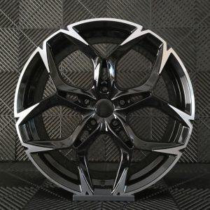 Jante Pesa Wheels PW6067 18×8 ET40 5×112 – Black Polished - Image 2