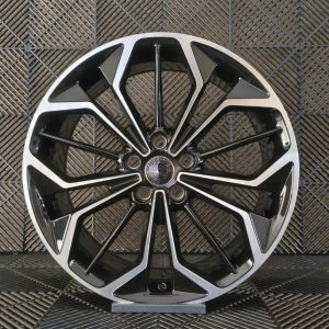Jante Pesa Wheels PW9557 18×8 ET40 5×108 – Black Machined Face - Image 2