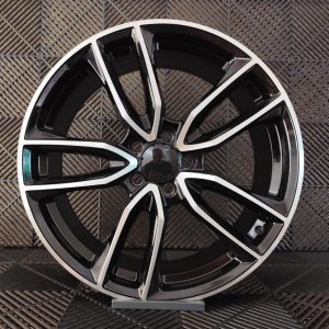 Jante Pesa Wheels PW1489 19×8 ET30 5×112 – Black Machined Face - Image 2