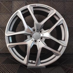 Jante Pesa Wheels PW7766 21×10 ET45 5×112 – Gun Metal Machined Face - Image 2