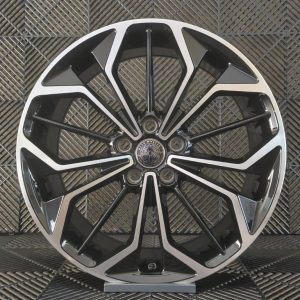 Jante Pesa Wheels PW9321 18×8 ET45 5×108 – Black Machined Face - Image 2