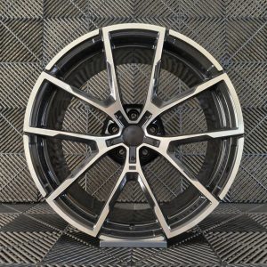 Jante Pesa Wheels PW8657 20×8,5 ET30 5×112 – Black Machined Face - Image 2