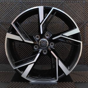 Jante Pesa Wheels PW7792 17×7,5 ET35 5×112 – Black Machined Face - Image 2