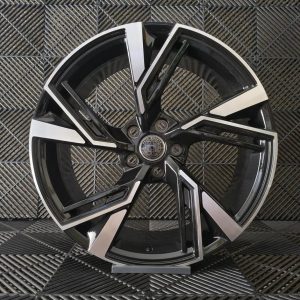 Jante Pesa Wheels PW3676 20×9 ET30 5×112 – Black Machined Face - Image 2