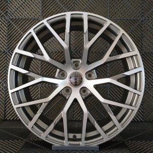 Jante Pesa Wheels PW4890 18×8 ET40 5×112 – Matt Gunmetal Machined Face - Image 2