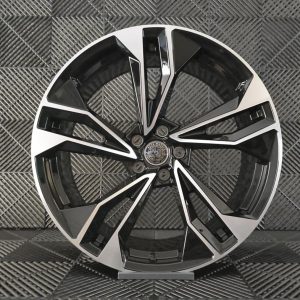 Jante Pesa Wheels PW6375 20×9 ET25 5×112 – Black Machined Face - Image 2