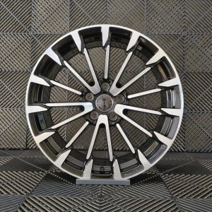 Jante Pesa Wheels PW6217 18×8 ET30 5×112 – Black Machined Face - Image 2