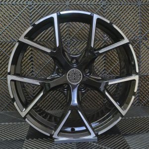 Jante Pesa Wheels PW9333 19×8,5 ET30 5×112 – Black Machined Face - Image 2