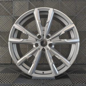 Jante Pesa Wheels PW5667 19×8 ET46 5×112 – Gunmetal Machined Face - Image 2