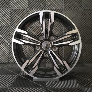 Jante Pesa Wheels PW7154 16×6,5 ET35 5×120 – Black Machined Face - Image 2