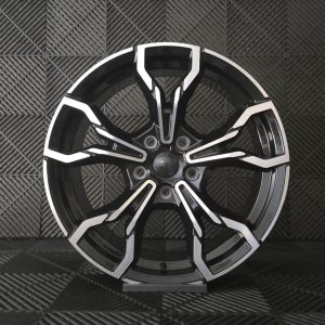 Jante Pesa Wheels PW2797 18×8 ET38 5×120 – Black Machined Face - Image 2