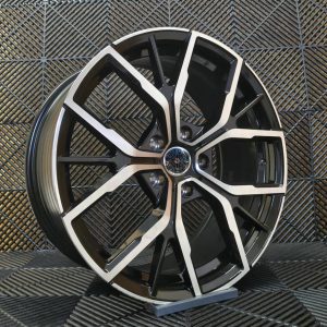 Jante Pesa Wheels PW7344 18×9 ET35 5×112 – Black Machined Face - Image 3