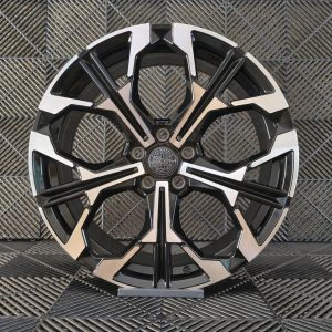 Jante Pesa Wheels PW1152 19×9 ET35 5×112 – Black Machined Face - Image 2
