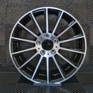 Jante Pesa Wheels PW1253 19×8 ET40 5×112 – Black Machined Face - Image 2