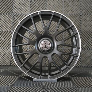 Jante Pesa Wheels PW8801 18×8 ET40 5×112 – Satin Black Machined Lip - Image 2