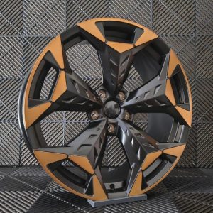 Jante Pesa Wheels PW4304 19×8,5 ET40 5×112 – Satin Black Machined Face + Copper