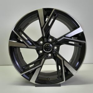 Jante Pesa Wheels PW8006 18×8 ET40 5×112 – Black Machined Face - Image 2