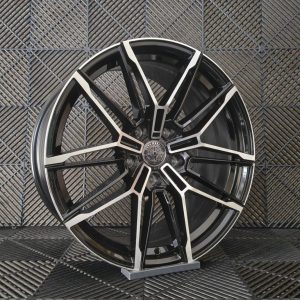 Jante Pesa Wheels PW6254 18×8 ET38 5×120 – New Black Machined Face - Image 3