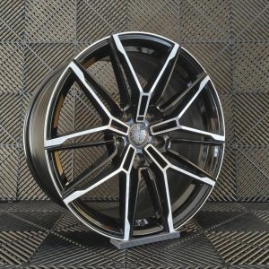 Jante Pesa Wheels PW6254 18×8 ET38 5×120 – New Black Machined Face